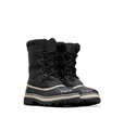 Sorel zimowe buty Caribou (skóra nubukowa, wodoodporne) czarne męskie